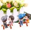 Moss Micro - Landscape  Festive Ornaments Stool Couples Small Ornaments