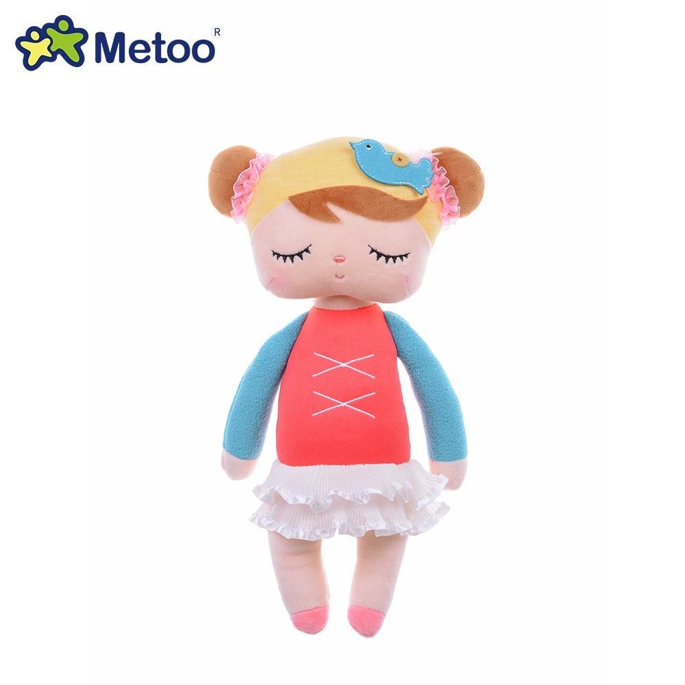 

Оригинальная плюшевая кукла Metoo Dream Bunny Angela 13 дюймов, девчачья, милая, мягкие игрушки, подарки на день рождения для детей, малышей 34CM