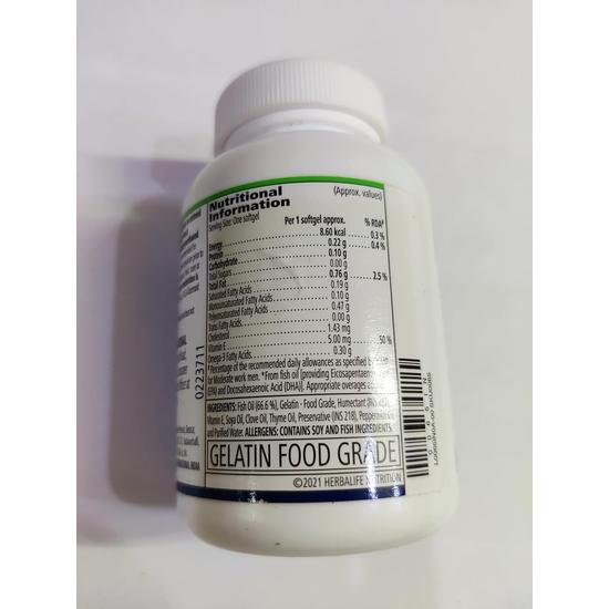 Herbalife Nahrungspackung von Herbalifeline Omega-3-Fettsäurekapseln