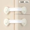 Child Safety Drawer and Door Lock - Anti-Pinch, Anti-Open Protection for Cabinets and Refrigerators