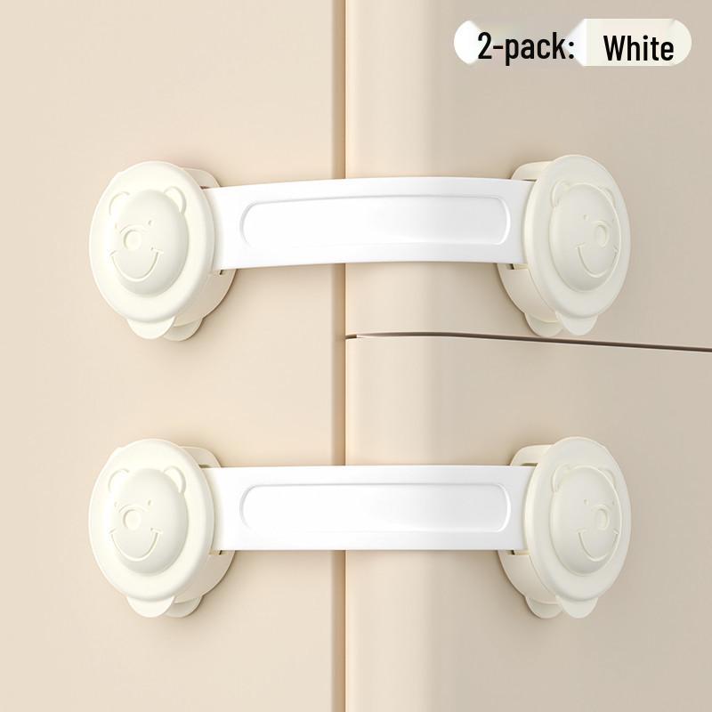 Child Safety Drawer and Door Lock - Anti-Pinch, Anti-Open Protection for Cabinets and Refrigerators