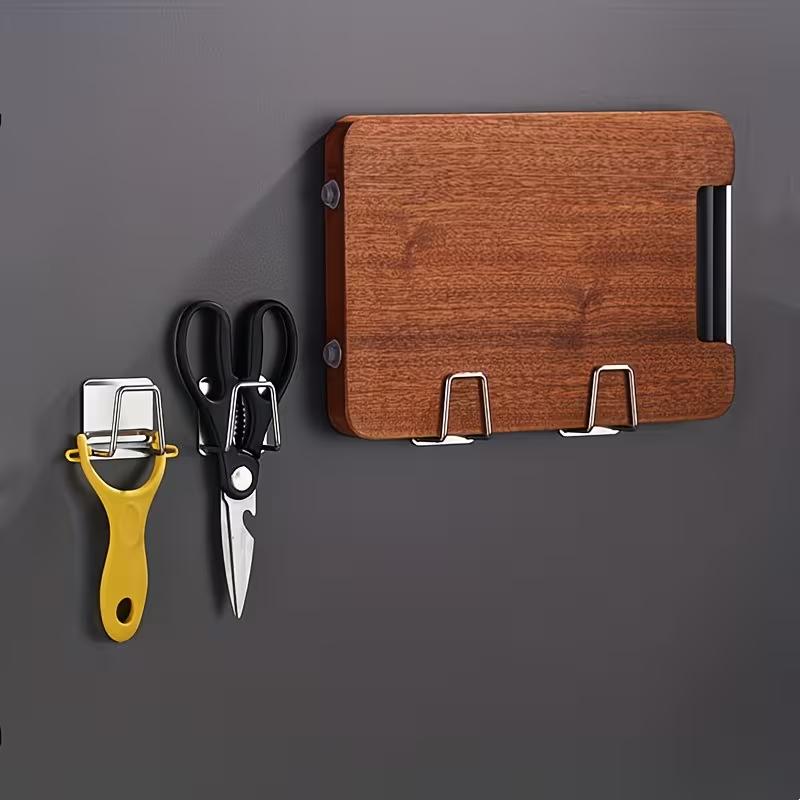 Portaspugne in Acciaio Inossidabile per Lavello da Cucina Senza Foratura Adesivo Organizer per Lavello con Ganci per Spugne e Spazzole