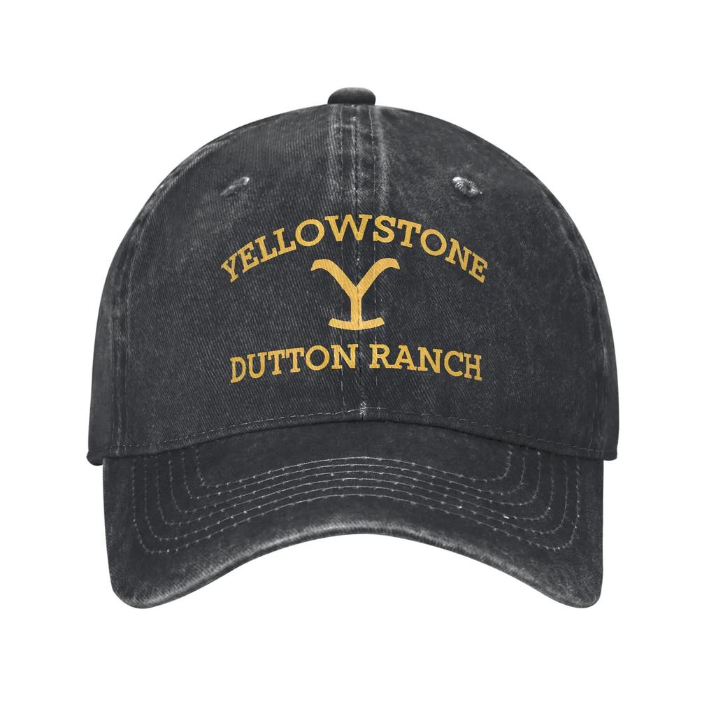 aRip Wheeler Yellowstone Unisex Baseball Cap John Dutton Ranch Distressed Washed Caps Hat Casual Outdoor Workouts Gift Sun Cap