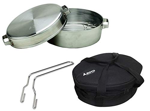

SOTO Stainless Dutch Oven inch set (10 dual) ST-910DL + 2-piece