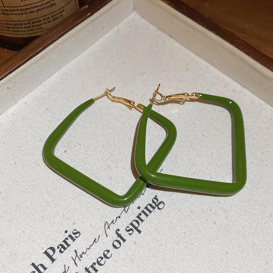 Silver Needle Green Butterfly Flower Pearl Stud Earrings Small Fresh High-end Earrings Earrings Women