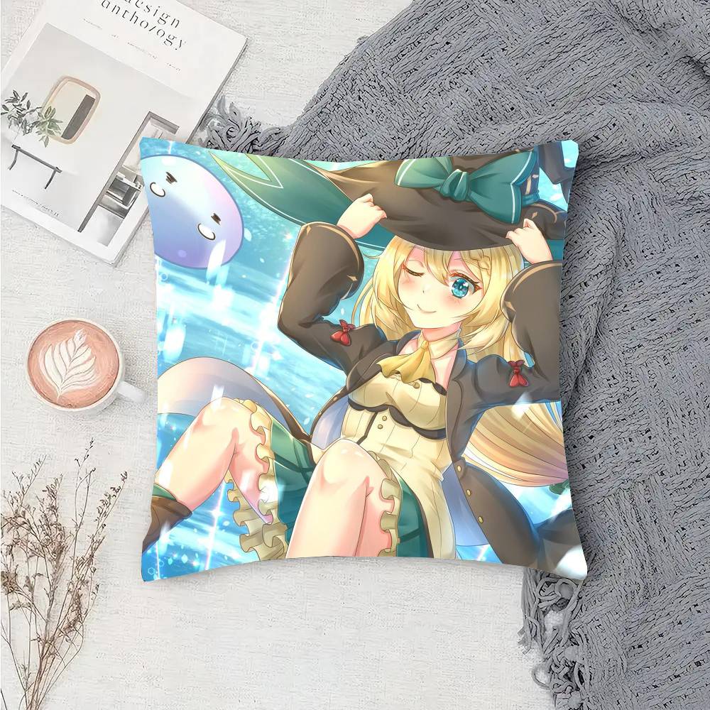 I've Been Killing Slimes For 300 Years And Maxed Out My Level Anime Pillow Case Sofa Cushion Cover Room Home Decoration