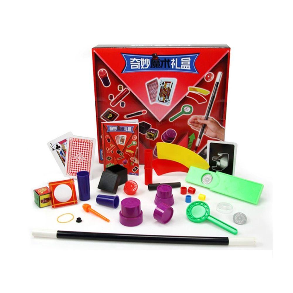 

Different Types Beginner Magic Set With Instructions Magic Tricks Kit for Kids Birthday Gifts 13pcs