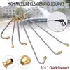 Auto Cleaning Tool Wash Nozzle Angled Lance Work Efficiency