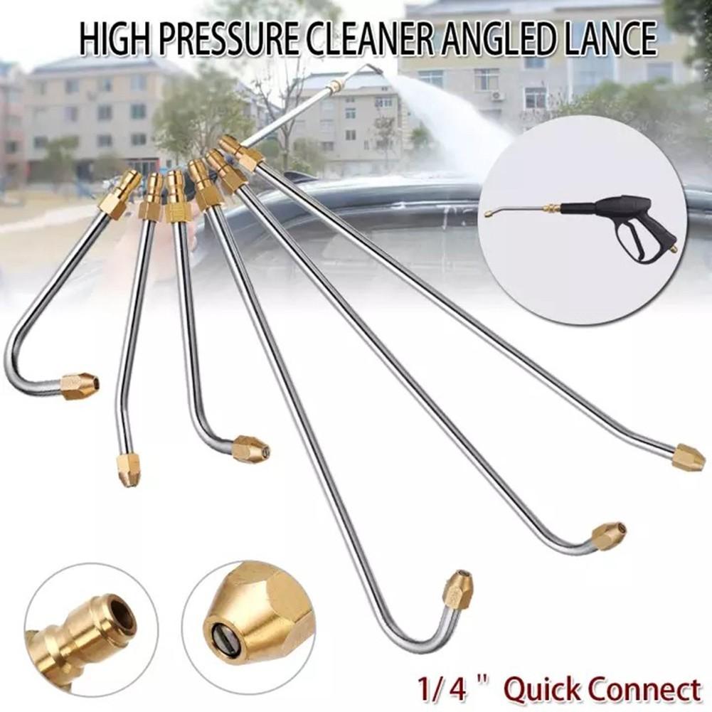 Auto Cleaning Tool Wash Nozzle Angled Lance Work Efficiency