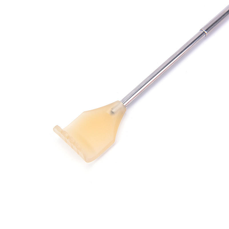 Edelstahl-Teleskop-Rückenkratzer, ausziehbarer Rücken-Juckreiz-Selbstmassagegerät,