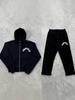 Corteiz Herrtrendig Amerikansk Street Broderad Huvtröja & Sportset