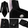 Pánská Steampunk Vintage fraková bunda Gotická viktoriánská Frock Coat Jednotný halloweenský kostým