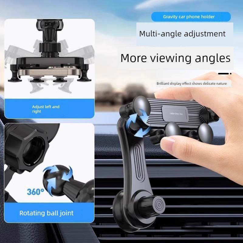 New Japanese Car Phone Holder for Air Vent, Universal Car Mount for Navigation, In-Car Support