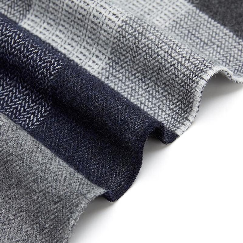 YOUNGOR Men's Blended Fabric Warm Scarf