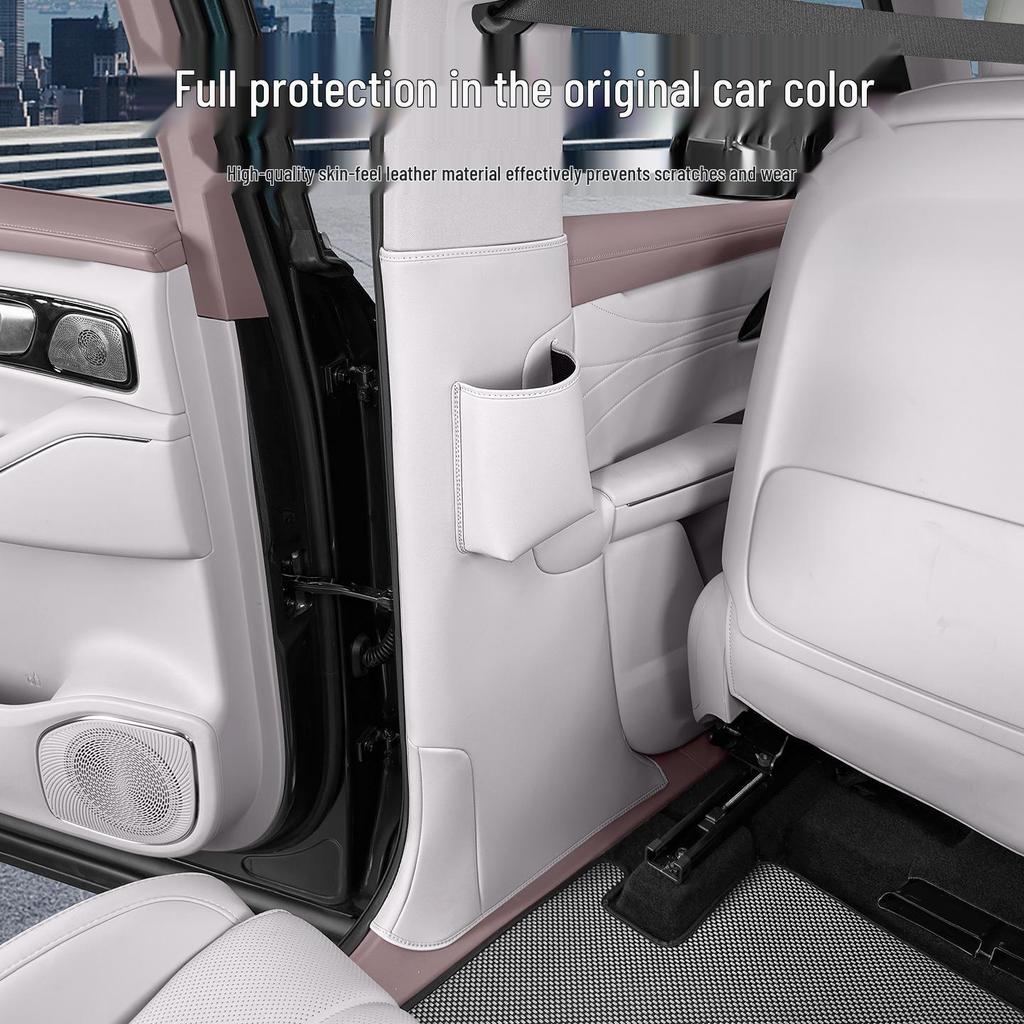 Geely Galaxy M9 B-Pillar Kick Protection Pad - Interior Anti-Wear Protective Sticker