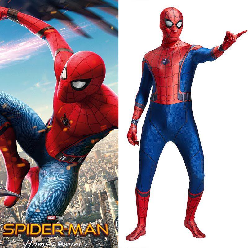 Spider-man Homecoming Full Suit Bodysuit With Exquisite Workmanship And Breathable Design