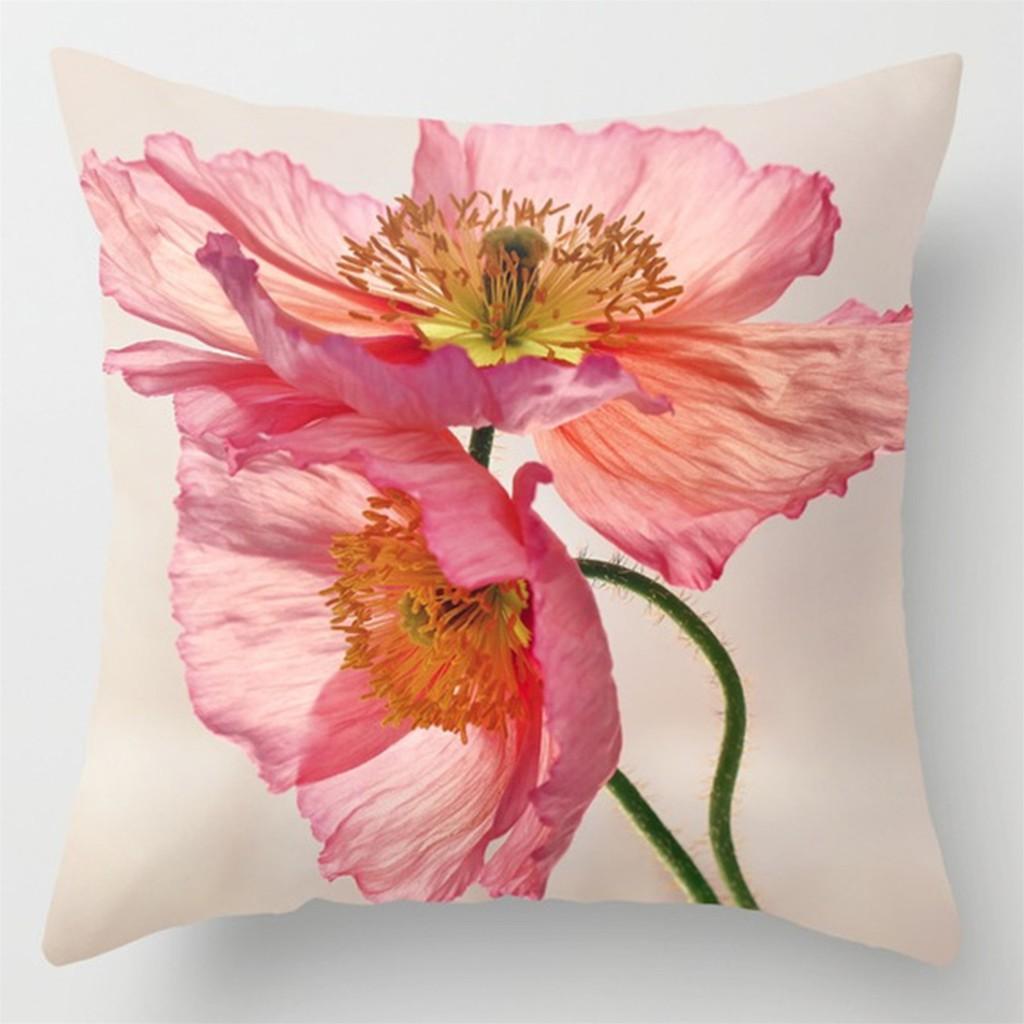 Colorful printed pattern cushion cover for home living room sofa bedroom decoration polyester pillow cover