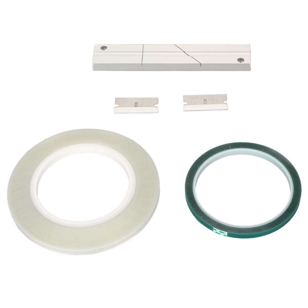1 4 10 Inch Splicing Block Kit Aluminum Open Reel Tape Media with Splicing Tape er Tape Media Blade for Revoxsonido