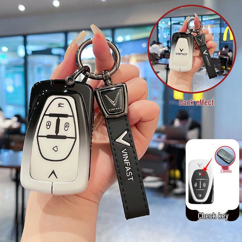 Premium Metal Key Cover for Vinfast Car Remote