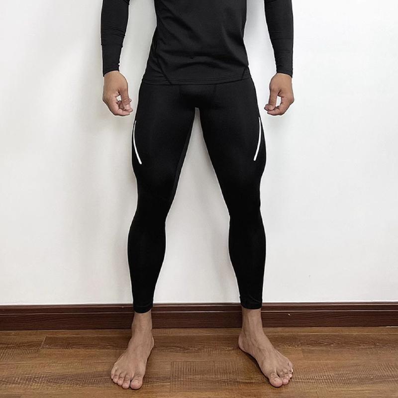 Mens Tight Compression Pants Quick Dry Fit Sportswear Running Tights Men Legging Fitness Training Sexy Sport Gym Leggings