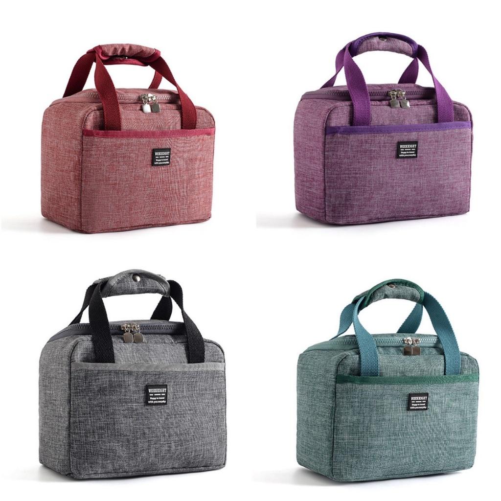 Wasserdichte Lunchtasche mit hoher Kapazität für frische und warme Mahlzeiten, perfekt für Schule oder Arbeit