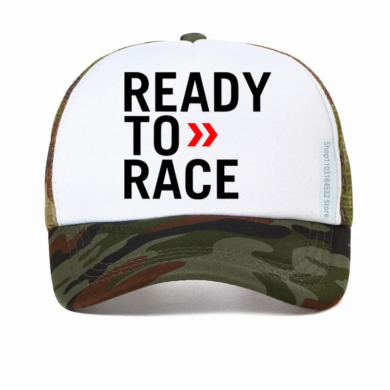 Ready To Race Baseball Cap Unisex Women Casual Motorbike Racing Enduro Fashion Caps Outdoor Breathable Adjustable Snapback Hats