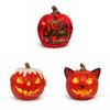 Lanterna a Zucca in Resina per Halloween Decorazione Esterna per Cortile con Luce LED per Celebrazioni Festive