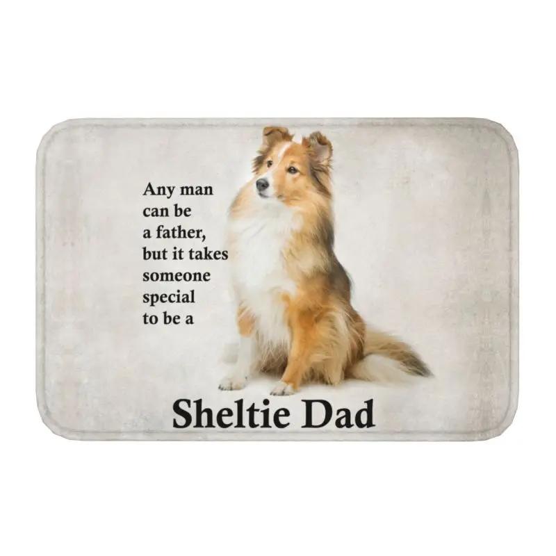 Border Collie Tennis Ball Doormat Anti-Slip Bath Kitchen Mat Living Room Door Floor Entrance Carpet Rug
