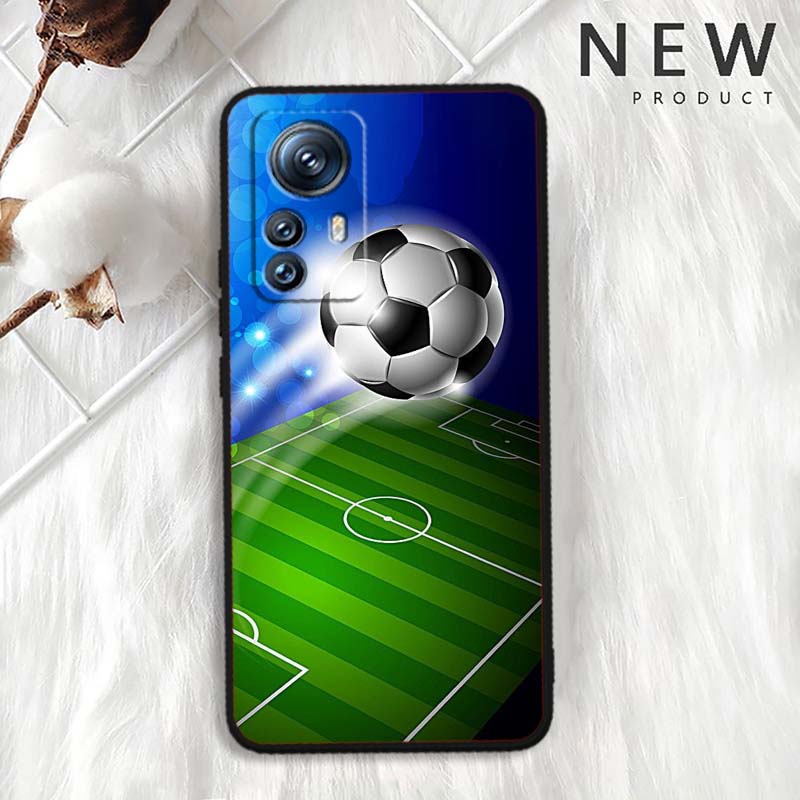 Anime Football Design For Xiaomi Mi 15 14 13 13T 12 12T 12S 11 11i 11T Pro Ultra Lite 5G Black Soft Phone Case