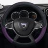 DERMAY Car Steering Wheel Cover for Dacia Sandero Stepway Logan Dokker Duster Jogger Spring Lodgy Bigster Auto Accessories