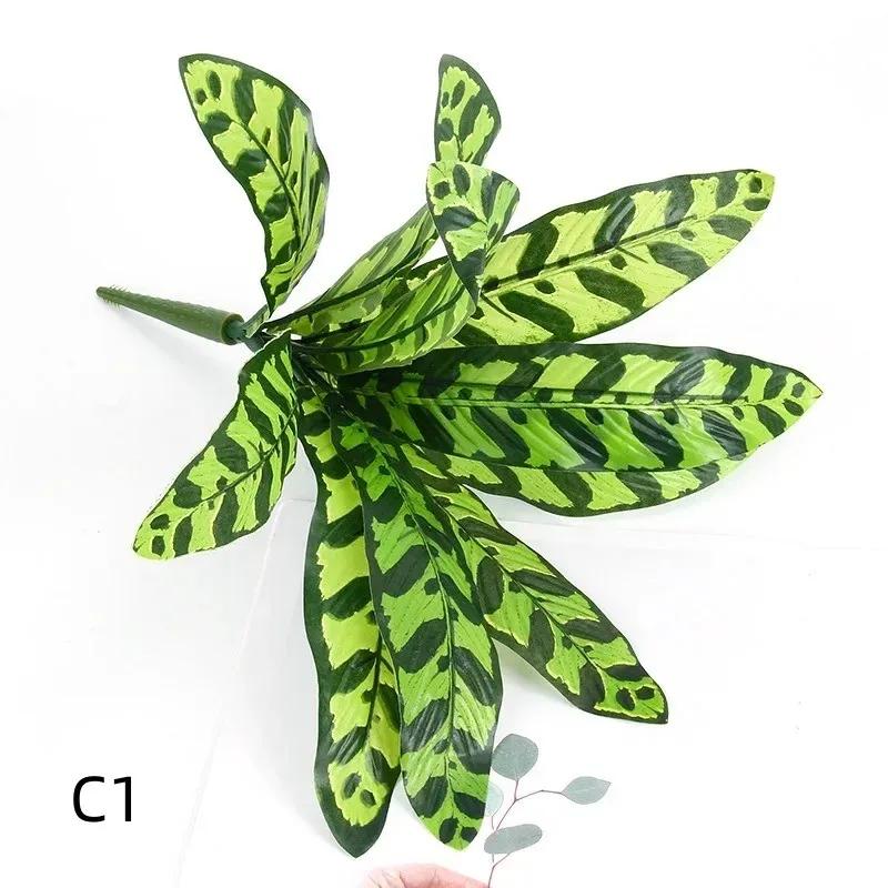 Artificial Plant Desktop Decoration Fake Green Plant Accessories Plastic Flowers Outdoor Decoration Wedding Venue Layout