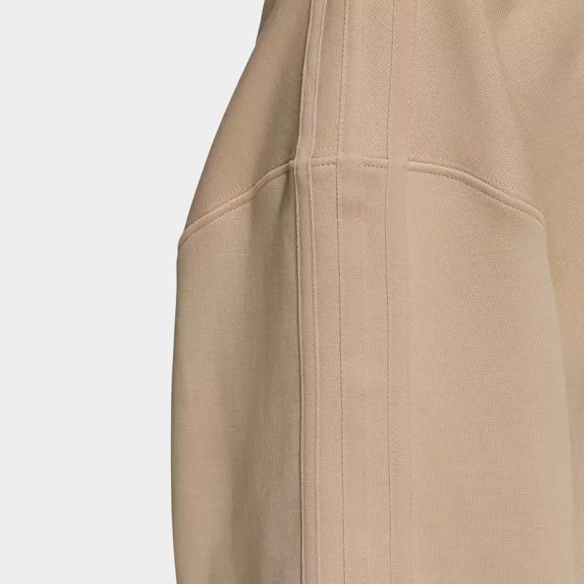 Adidas Originals Sweatshirts Women's Light Umber Hooded Moderate Cardigan HK5058