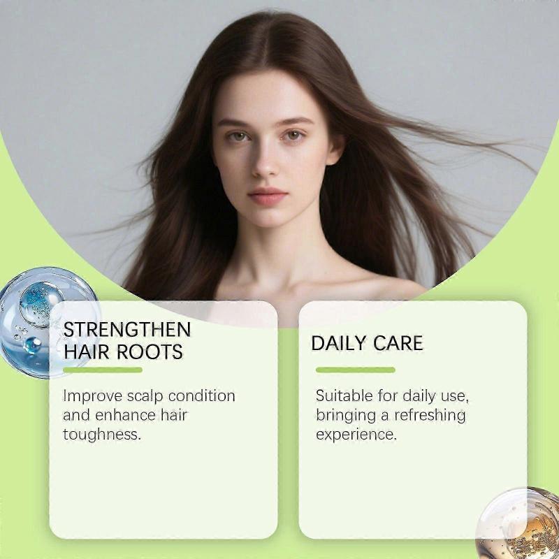 Hair Regrowth System, Advanced Hair Growth Treatment with Ginseng, Peppermint Oil and Ginger Root,Strengthens Roots Treatment for Thicker