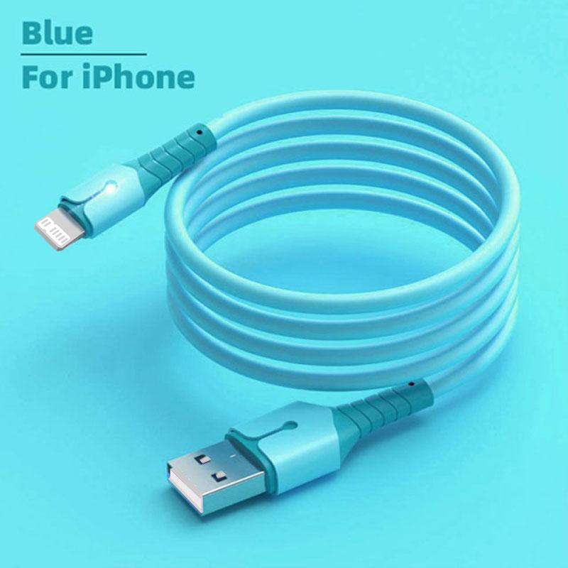

USB-кабель для iPhone 14 13 12 11 Pro Max XS XR 6s 7 8 Plus iPad 3A Кабель для быстрой зарядки USB-iOS Кабель для передачи данных Провод для быстрой зарядки 1m