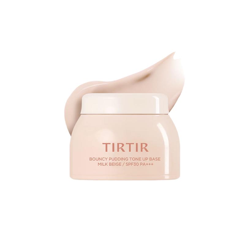 [TIRTIR] Bouncy Pudding Tone-Up Base SPF30 PA++ (25ml) - [Options: 01 MILK BEIGE / 02 BERRY PINK]