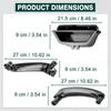 For BMW X3 X4 F25 F26 2010-2017 Interior Door Pull Handle ide Panel with Cover Trim for Car Asseccories 51417250307