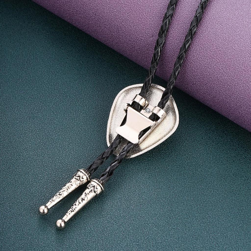Western Cowboy Bolo Tie Totems Necktie Necklace Costume for Sweater American Bolo Tie Western Jewelry