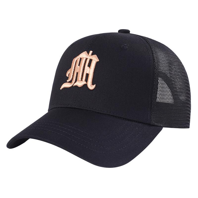 

Новая летняя кепка-сетка с высоким верхом Дышащая Большой окружности головы Повседневная защита от солнца и затенение Бейсболка для мужских и женских прогулок L (56-59cm)