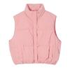 Corduroy Cotton-padded Jacket Vest Women's Short Winter New Korean Stand Collar Loose Cotton-padded Vest Vest Vest Vest.