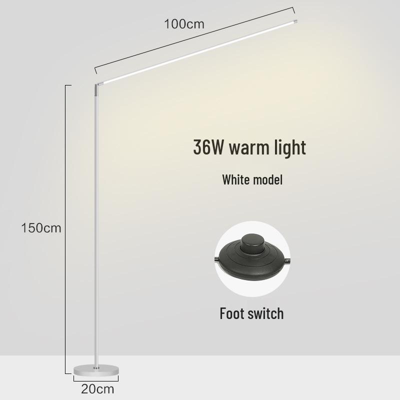 Retractable Super Bright LED Floor Lamp for Living Room, Bedroom, Bedside, Reading, Piano, and Eyelash Extension