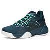 Anta Cushioning Slip Resistant Abrasion Resistant Breathable Low Top Basketball Shoes Men's Blue Green 112111609-1
