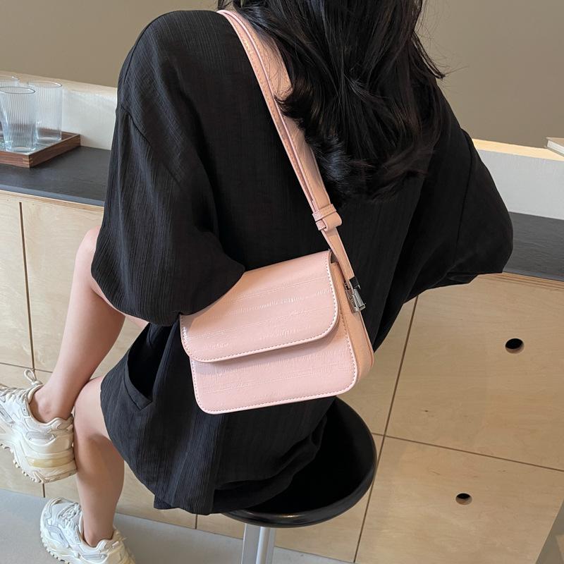 Small Square Bag Women's New Fashion Shoulder Bag Versatile Casual Messenger Bag