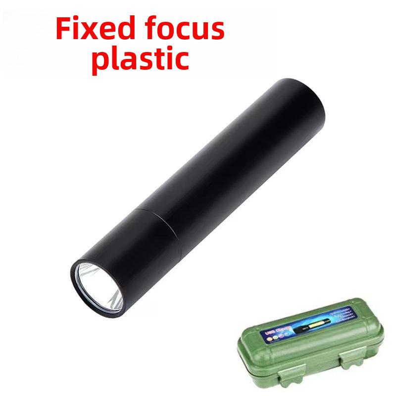 "Rechargeable Mini LED Flashlight with Strong Beam, Portable Side Light for Outdoor and Home Use"