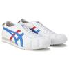 ONITSUKA TIGER Dentigre Płócienne Trwałe Buty Skate Niskie Unisex Trampki Niebiesko-Białe 1183B258-100