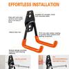Heavy Duty Wall Mounted Garage Hook for Tools, Bikes, Ladders & More