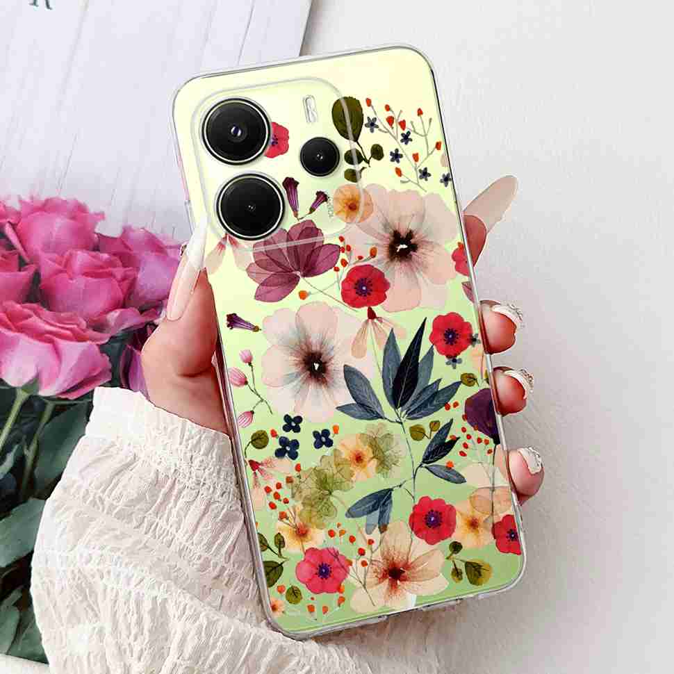 

For Xiaomi Redmi Note 14 EU 4G Case Fashion Animal Cover Silicone Soft TPU Phone Case For Redmi Note 14 Note14 Full Coque Bumper Redmi Note 14 EU