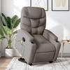 VidaXL Reclining Massage Armchair, Relaxation Chair with Adjustable Backrest and Footrest, Living Room Seat 3204616