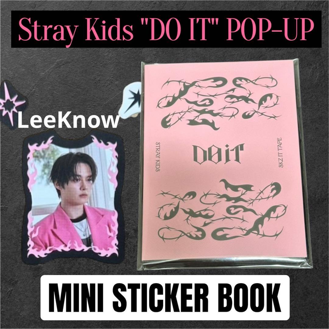 

[USED] Stray Kids Korea Pop-Up DO IT Reno Mini Sticker Book