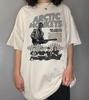 Arctic Monkeys Tour T-Shirt Retro Music Band Tee Gift Fans S-4XL
