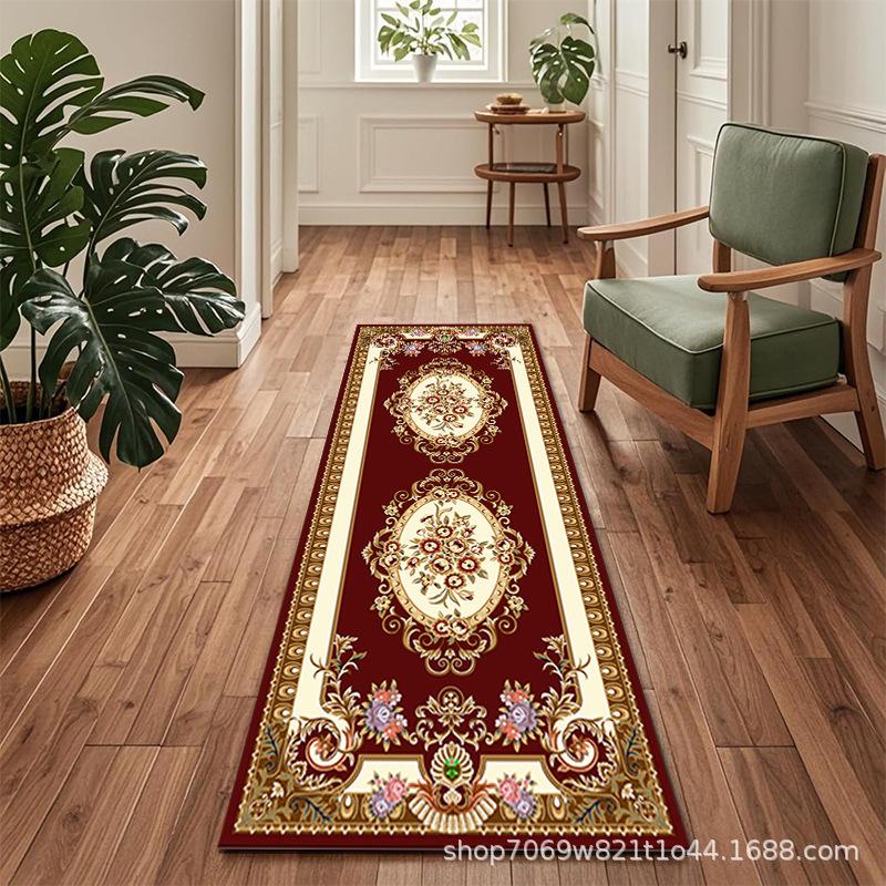 Moroccan Style  Corridor Hallway Long Rugs Home Decor Carpet for Living Room Hotel Aisle Runner Rug Kitchen Anti-slip Floor Mat